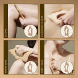 neos:lab Body Sculptor - Beech Wood Massage Tool, Portable & Lightweight Scraping Massage Tools, Wood Gua Sha, Relieve Tensed Muscle, Lymphatic Massage to Help Face & Body Circulation neos:lab