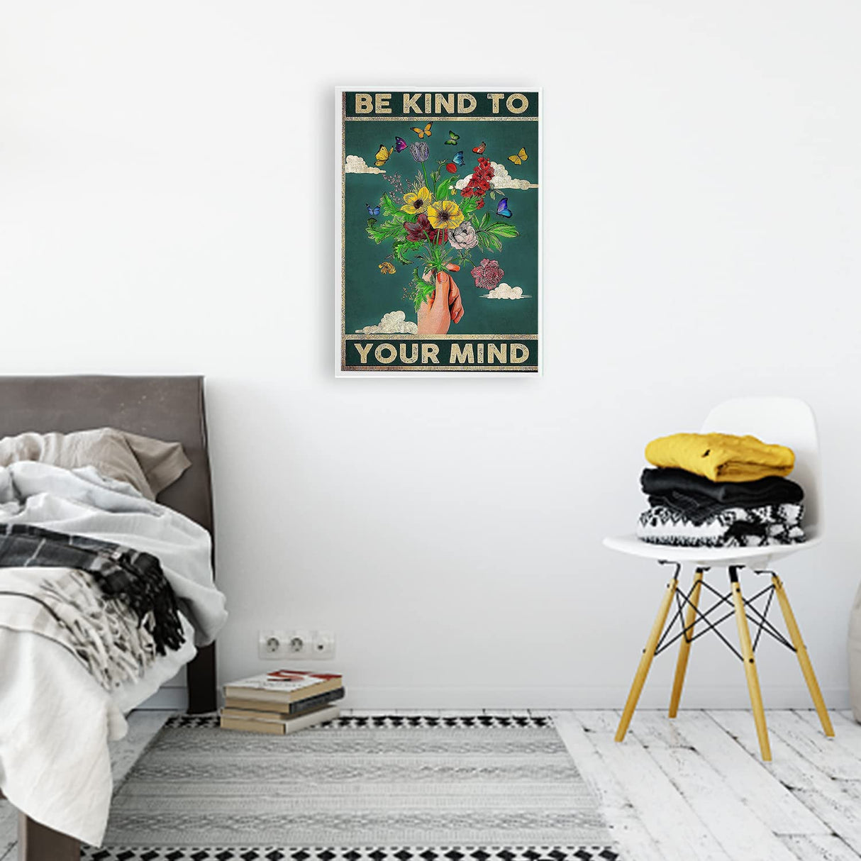 FORLAND Inspirational Diamond Painting Kits for Adults Beginners - 5D DIY Flowers Art Full Drill Diamond Kits Painting Crafts for Home Wall Decor, Diamond Art Kits,12x16inch FORLAND