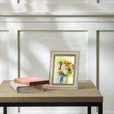 LUCKYLIFE 5x7 Picture Frame Set of 4, Rustic Farmhouse Picture Frames for Table or Wall Hanging LUCKYLIFE