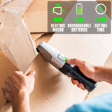 BoxBlayde Premium Electric Cardboard Cutter - The Ultimate Tool for Effortless Box Cutting - Heavy Duty Power Box Cutter Ideal for Home, Office and Industrial Use. BoxBlayde