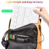 Sweaty Pony 20 Well Watercolor Paint Tray Palette Pallet Acrylic Painting Mixing Plastic Artist Large Square Palette, 13 x 10 Inches, White, 1PCS Sweaty Pony