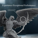 2kg 3D Printing Resin Conjure Standard Resin, Upgraded High Precision 405nm Standard UV Light Curing Photopolymer Fast Curing Resin for LCD/DLP/MSLA 3D Printer (Black, 2kg) chitu systems