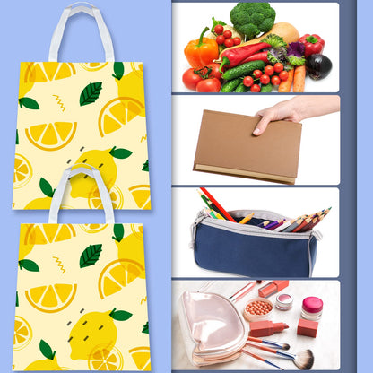 Sublimation Tote Bags Sublimation Blank Polyester Tote Bags Sublimation Canvas Bag Reusable Grocery Bags for DIY Crafting and Decorating(20 Pieces) White