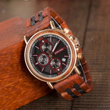 2win Mens Engraved Wooden Watch Personalized Watch Customized Family Watch for Boyfriend Fiancé Husband Dad Son Wood Wrist Watch for Birthday Anniversary Christmas Watches (Custom Box Photo) 2win