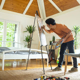 PUJIANG 6 Pack Easel for Display, Foldable Easel Stand, Metal Easels for Displaying Pictures, 63" Easels for Signs Wedding Poster Sign Holder, Art Easel for Painting with Case PUJIANG