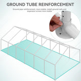 YITAHOME 20x40 ft Party Tent Outdoor Wedding Event Shelters Heavy Duty Upgraded Galvanized Canopy with Large White Roof, Removable Sidewalls YITAHOME