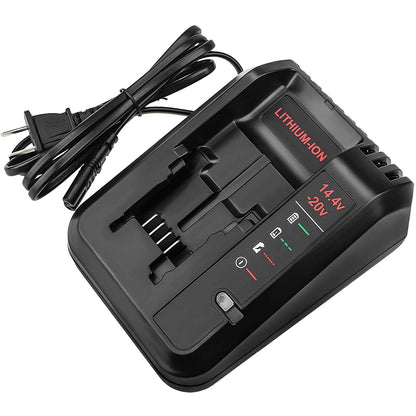 20V Lithium Battery Fast Charger Compatible with Black and Decker 20V Lithium Battery LBXR20 LBXR2020 LB2X4020 and Porter Cable 20V Lithium Battery PCC680L PCC681L PCC682L PCC685L PCC685LP-1  - WoodArtSupply