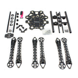 QWinOut DIY FPV Drone Hexacopter 6-axle Aircraft Kit : HMF S550 Frame + PXI PX4 Flight Control + 920KV Motor + GPS + FS-i6 Transmitter QWinOut