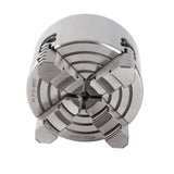 Lathe Chuck, K72-80 4 Jaw 3.15 Inch 4000r per min Independent and Reversible Jaw Metal Lathe Chuck Turning Machine Accessories with 1 Hex wrench and 3 Screws Zetiling