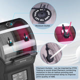 Sovol Filament Dryer, SH02 Dry Box Filament Sealed Storage Box 3D Printer Spool Holder with PTC Heater, Filament Dehydrator with Touch Screen, One Key Set, Compatible with PLA PETG TPU ABS 1.75/2.85mm Sovol