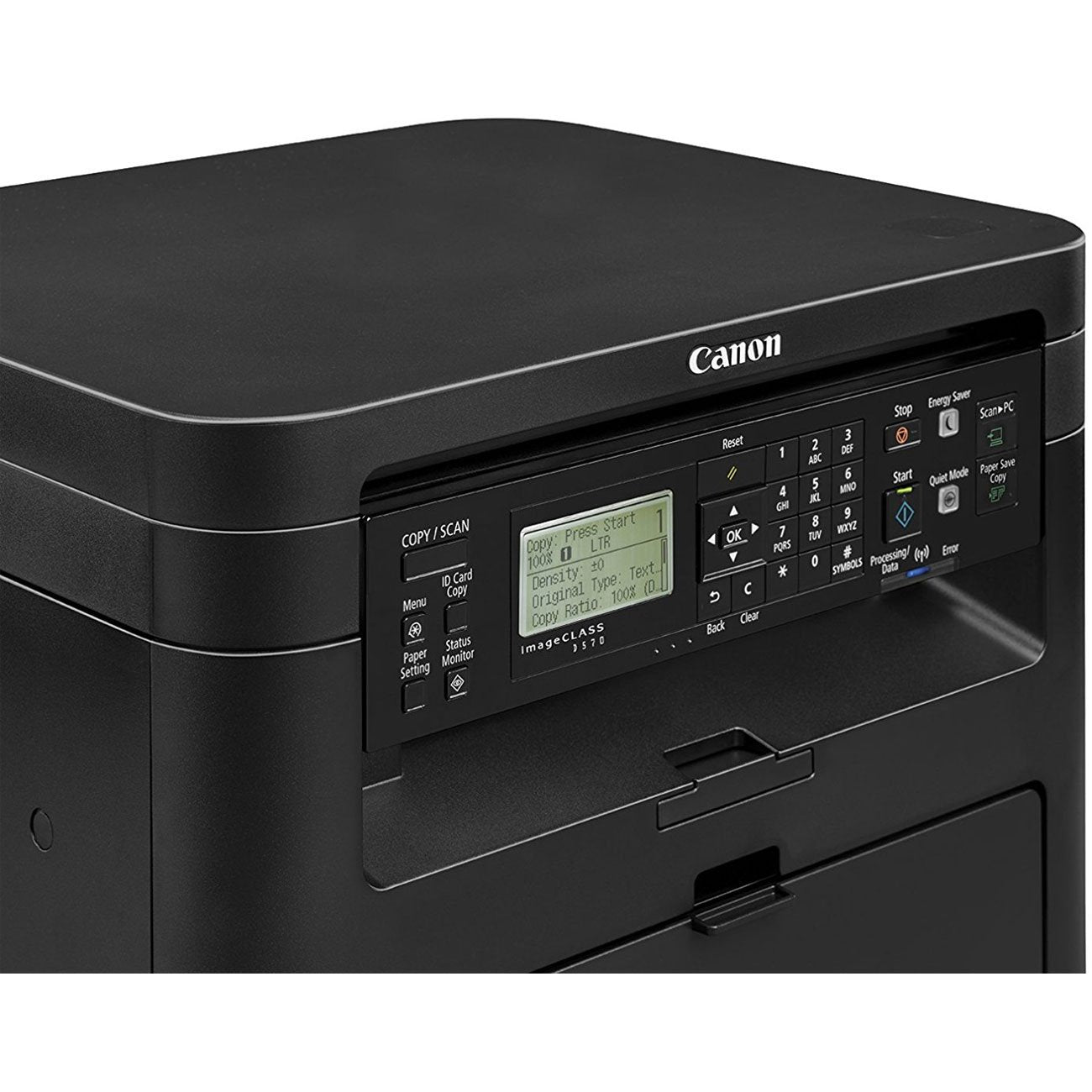 Canon Image Class D570 Monochrome Laser Printer with Scanner and Copier - Black