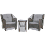 Baner Garden B15 3-Piece Outdoor Veranda Patio Garden Furniture Cover Set with 600D Durable and Water Resistant Fabric… BANER GARDEN