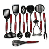 Chef Craft Select Nylon Meat Cooking Fork, 13 inch, Red Chef Craft