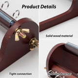 COSYOO Wooden Bead Loom Kit, Jewelry Making Bead Tools with Threads Tweezers, 3 Bags of Beads, Jewelry Making Tool COSYOO