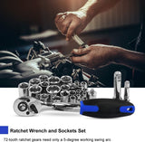 Prostormer 200-Piece Hand Tool Set, General Home and Auto Repair Tool Kit with Toolbox Storage Case for Mechanical Repair, DIY, Home Maintenance Prostormer