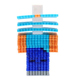 Minecraft Pixel Creations Bead Kit 2500 Beads with Pegboards & Templates Build Characters & Tools from, Encourages Hands-on STEM-Based Play Craft Set for Kids Ages 6+ Tara Toys