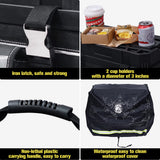 MARUTAI 18'' Rolling Tool Bag with Wheels, Tool Bags Organizer, with Telescopic Handle and Waterproof Cover, 330lbs Load Rated, Storage Manager Toolbox for Camping, Construction Sites MARUTAI TOOL STORAGE