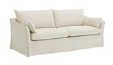 Acme Shane Sofa w/2 Pillows in Beige Linen Acme