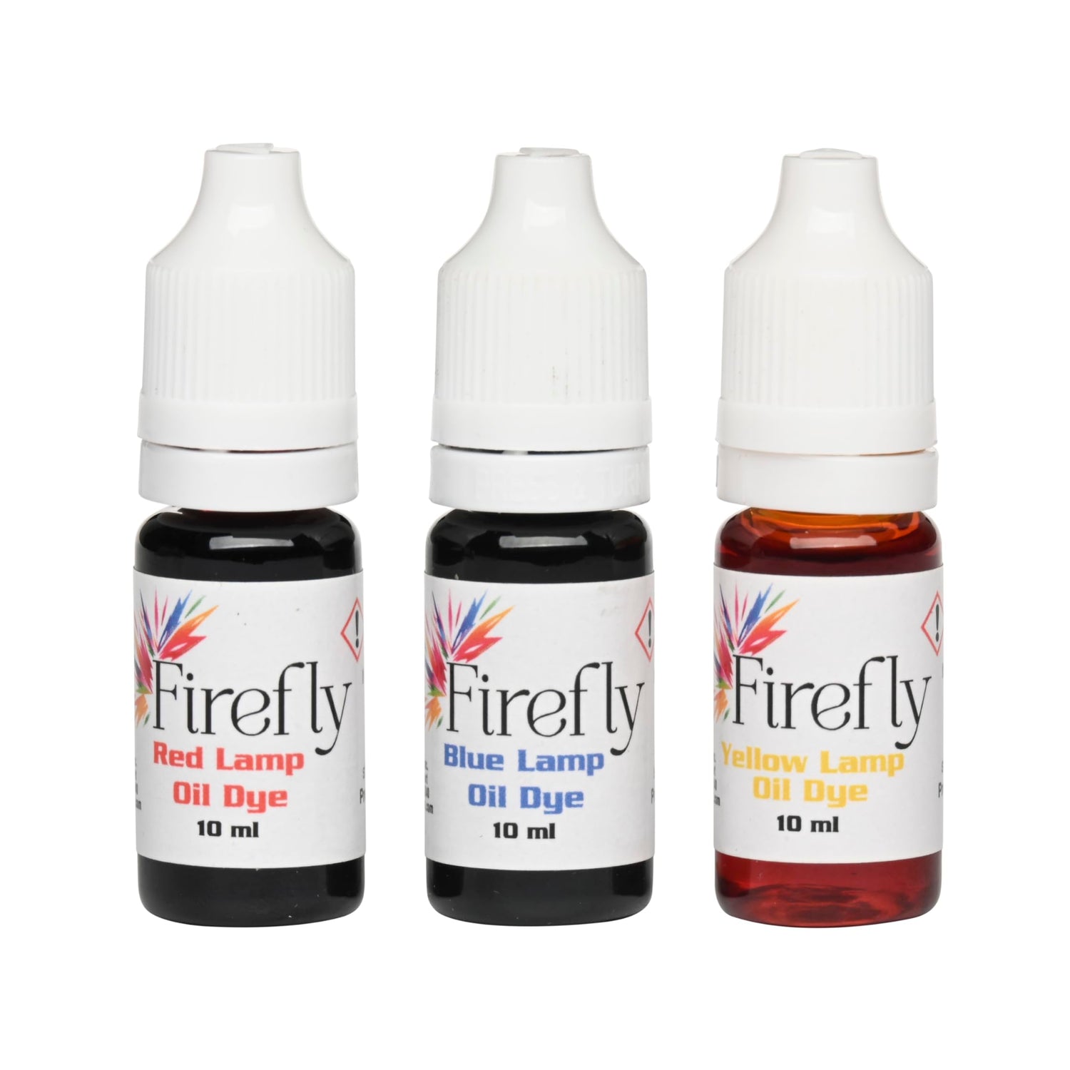 Firefly Fuels Lamp Oil Dye – Multi Color Drops for Paraffin or Tiki To ...