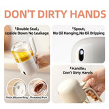 Oil Sprayer for Cooking, 10oz Olive Oil Sprayer Bottle, Kitchen Gadgets for Air Fryer, Canola Oil Spritzer, For Salad Making, Baking, Frying, BBQ MDZF SWEET HOME