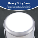 Elite Gourmet EC008X Classic 8-Cup Stovetop Coffee Percolator Glass Clear Brew Progress Knob, Cool-Touch Handle, Stainless Steel Elite Gourmet