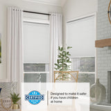 Chicology Cordless Cellular Shades, Blackout Window Blind, Evening Mist (Blackout) - 46"W X 48"H CHICOLOGY