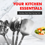 Chef Craft Select Meat Serving Fork, 12.5 inch, Stainless Steel Chef Craft