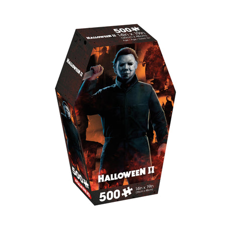 AQUARIUS Halloween II 500pc Puzzle (500 Piece Jigsaw Puzzle) - Glare Free - Precision Fit - Officially Licensed Halloween II Movie Merchandise & Collectibles - 14x19 Inches AQUARIUS