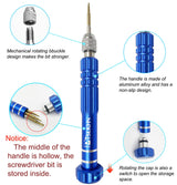 5-in-1 Multifunctional Small Screwdriver, PTSLKHN S2 Steel Magnetic Screwdriver Kit for Eyeglass, Sunglasses, Electronics, Cellphone, Jewelry and More PTSLKHN