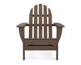POLYWOOD AD5030MA Classic Folding Adirondack Chair, 35.00" x 29" x 35.00", Mahogany Polywood