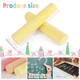 MAQIHAN 16PCS Sidewalk Chalk - Chalk Bulk, 6 Colors,Indoor and Outdoor, Washable is suitable for drawing writing on sidewalk, street, walls, playground, blackboard, classroom, school MAQIHAN