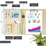 During Portfolio Binder Padfolio Folder,Cross Grain Faux Leather Business Padfolio for Women A4 / Letter Size Portfolio Organizer Case for Conference Meeting Interview during