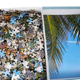 BEDUKE Jigsaw Puzzles for Adults 1000 Pieces Thick Sturdy 1000 Piece Puzzle Beach Precise Interlocking Family Game Age 14+ BEDUKE