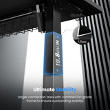 SIAGO Electric Standing Desk Adjustable - 63 x 24 Inch Sit Stand up Desk with Cable Management - 3 Memory Preset Adjustable Height Desk Computer Home Office Desk SIAGO