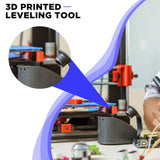 12 Pcs 3D Printer Heatbed Parts Silicone Leveling Solid Bed Mount Heat Resistant 3D Printer Parts Heat Buffer Silicone Heat Bed Parts Compatible with CR-10 Ender 3 Bottom Connect (Brown, 0.7 Inches) Tondiamo