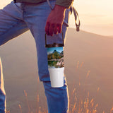 PYD Life 4 Pack Sublimation Tumblers Blanks 36 OZ White Vacuum Insulated with Portable Lid and Sippy Up Straw Travel Coffee Mugs Cups for Tumbler Heat Press Sublimation Oven Printing PYD Life