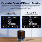 CREALITY 2024 Official Space Pi Filament Dryer Plus, 2 Spools 3D Printer Filament Dry Box with 360° PTC Fast Heating, 4'' LCD Touch Screen, One Key Set Filament dehydrator for PLA PETG ABS TPU PA YOOPAI