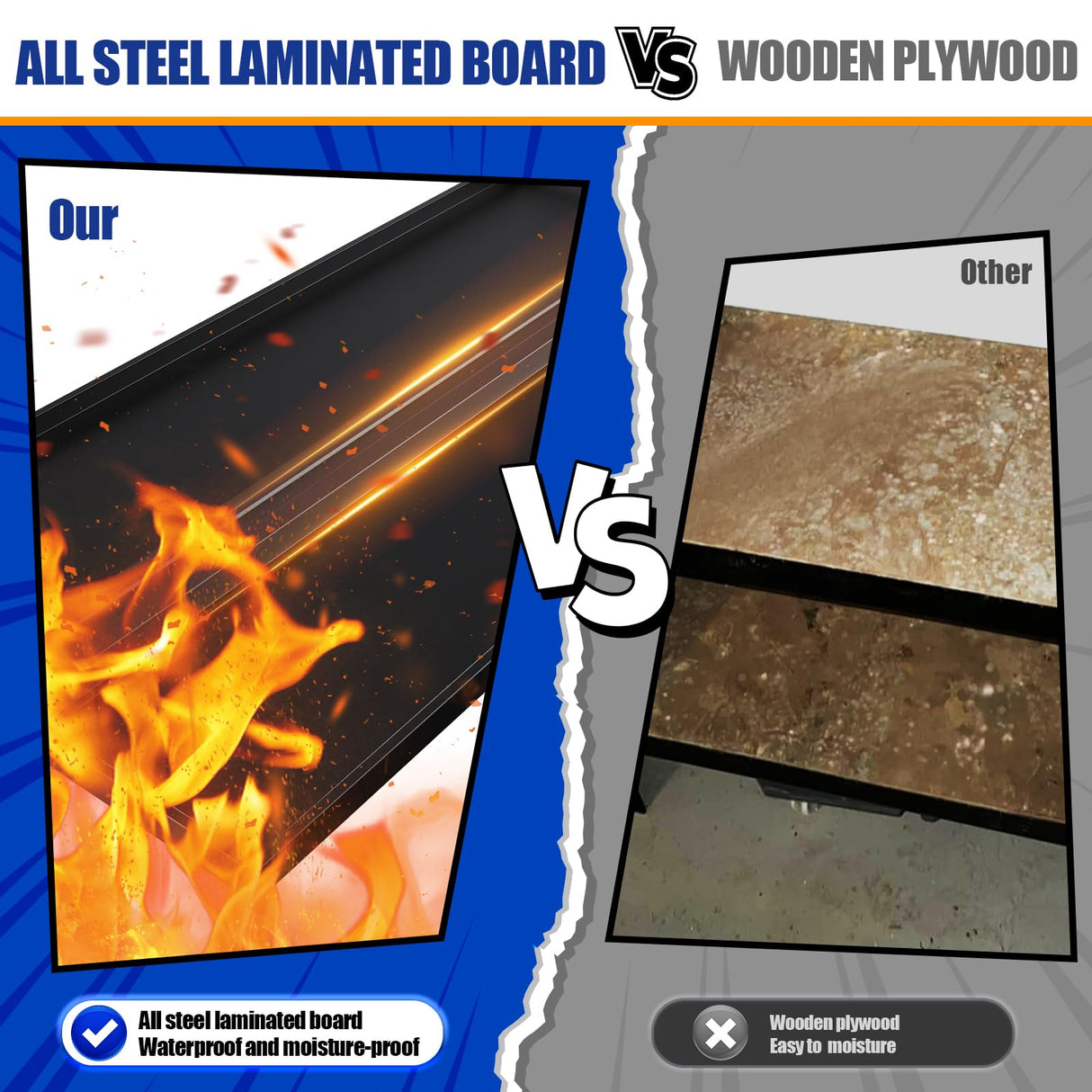 LLIIFFEE Garage Shelving,5 Tier Metal Shelving Unit,Adjustable Storage Shelves Rack,3500LBS Heavy Duty Garage Shelves,Office,Warehouse,Basement,Black (72''H x 59.1''W x 19.7''D) LLIIFFEE