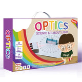 Teenii Optics Science Kit About Light Experiment for Kids, STEM Physics Lab Set Students Education Toys Brithday Gift for Boys Girls Age 8~16 Year Old Teenii