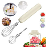Hand Mixer Electric Handheld, Electirc Whisk, Handheld Mixer Electric, Hand Held Mixers, Cordless Hand Mixer, Mini Mixer, Whisk for Cooking, Rechargeable Handmixer and Whisker, 4-Speed,10Oz PowCube
