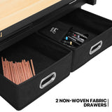 MoNiBloom Adjustable Drafting Table & Stool Set with Storage, Versatile Art Desk and Craft Center Home Study Room Artist Desk MoNiBloom