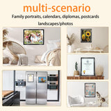 Diamond Art Frame 12x16 Inch - Diamond Painting Frames 30x40 cm Painting Suitable for 10x14in(25*35cm) Picture, Magnetic Diamond Frame, Suitabble Frames Painting for Wall Window Door - 6 Pack (Black) Majreey