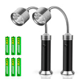 KOSIN Barbecue Grill Light for Outdoor Grill, Super-Bright Led Bbq Lights, Gifts for Men, Traeger Pit Boss Smoker Grill Accessories,Batteries Included KOSIN