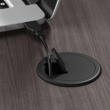 Bush Furniture Somerset 54W Office Desk with Drawer and Storage Cabinet in Storm Gray | Computer Table for Home Office Workspace Bush Business Furniture