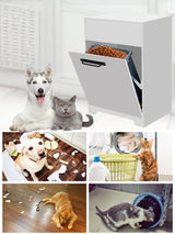 ZRD Tilt Out Trash Can Cabinet DIY Kit for Single Cabinet, Pet Proof Hidden Trash Can Cabinet Conversion Kit, Suitable for Kitchen, Bathroom, Living Room, and Dining Room ZRD