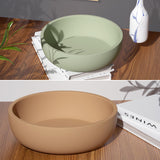 Big Round Bowl Resin Mold 8.2in Large Silicone Container Epoxy Resin Concrete Mold Candle Holder Trinket Box Mold Succulent Plant Pot Bathroom Vanity Tray Mold Storage Craft Making Decoration japleed