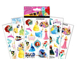 Classic Princess Magic Ink Coloring Super Set - 3 Books Featuring Disney Princesses, Frozen, and Raya The Last Dragon with Invisible Pens, Stickers Disney