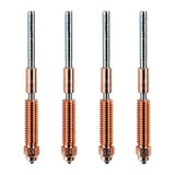 Creality Ender 3 V3/Plus K1C 3D Printer Nozzle Kit, Unicorn Quick-Swap Nozzle Kit 0.4mm 0.6mm 0.8mm, Steel-Tipped Copper Nozzle and Titanium Alloy Heatbreak, High Flow Nozzle Kit for 3D Printers Creality