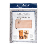 Realeather Silver Edition Long Leather Wallet Leathercraft Kit Realeather