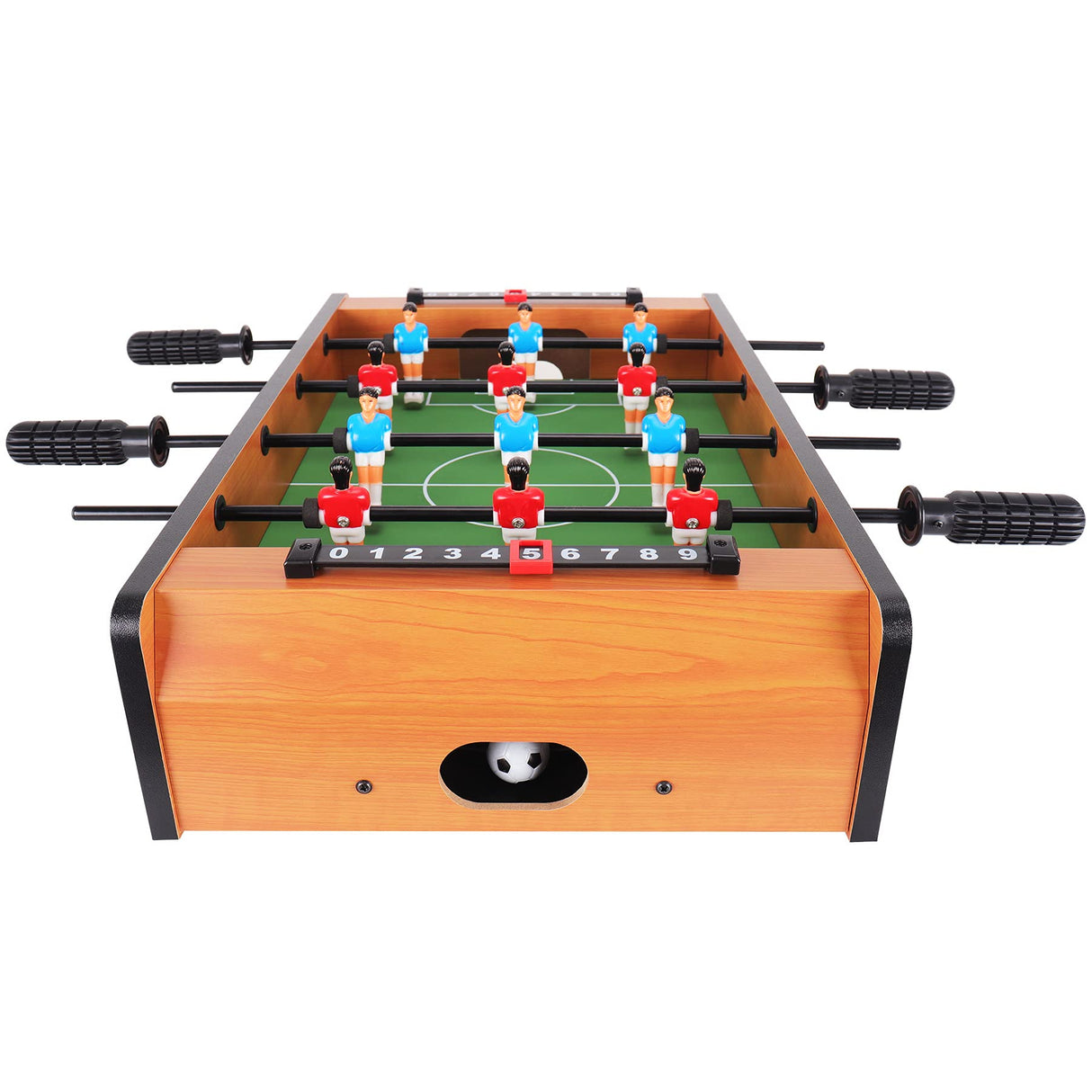 WIN.MAX Mini Foosball Table (Upgrade) 20-Inch Foosball Table Adult Size Top Football/Soccer Game Table for Kids Easy to Store WIN.MAX